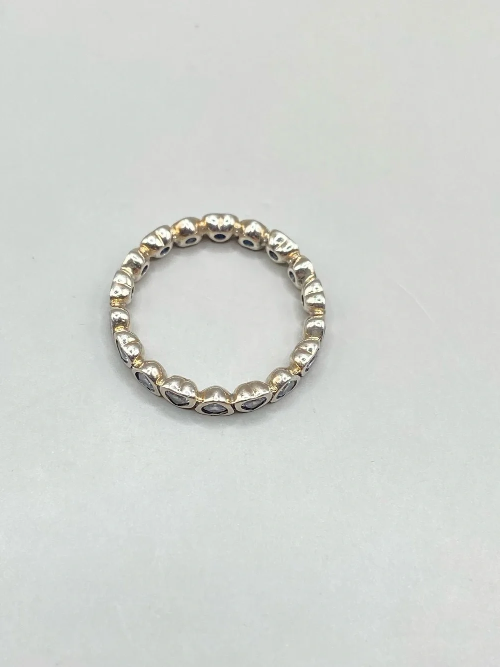 Pandora Forever More Heart Band Ring